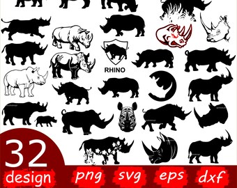 Download Rhino Svg Etsy