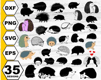 Download Cute Hedgehog Svg Etsy