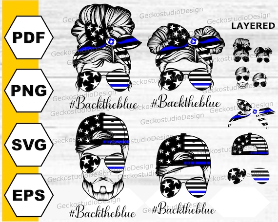 Fam Police svg. Back the Blue svg. Police Wife svg. Thin Blue Line svg. Police Momlife svg. Back The Blue Shirt svg. Police Life svg.
