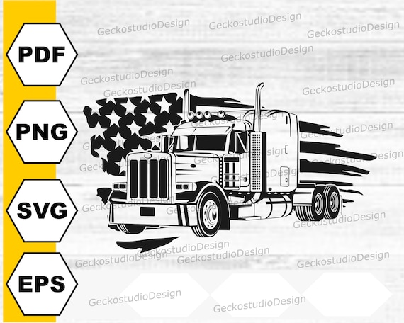 American Truck svg. Semi Truck svg. Truck Driver svg. Truck Shirt svg. Truck png. Semi svg. Truck Clipart. Big Rig svg. Truck Logo.