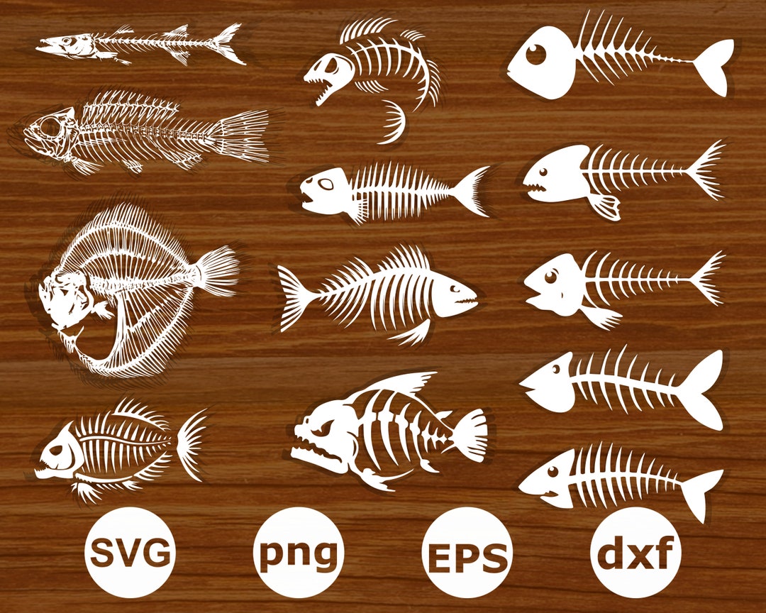 Fish Skelton Svg Fish Skelton Silhouette Fish Skelton Clipart Fish Fish Skelton Svg Fish Skelton Silhouette Fish Skelton Clipart Fish