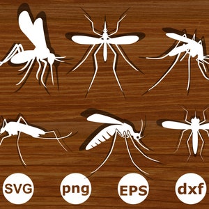 Mosquito svg . Mosquito silhouette . Mosquito clipart . Mosquito cut files . Mosquito vector . Mosquito svg bundle .