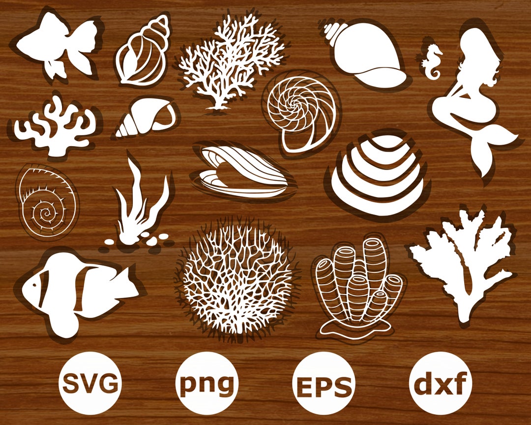 Sea Svg . Ocean Svg . Ocean Cut Files . Sea Silhouette . Ocean ...