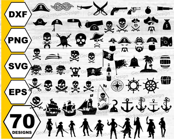 Pirate svg .Pirate vector .Pirate svg bundle .Pirate clipart .Anchor pirate svg. pirate vector.ship svg. pirate silhouette . Pirate cut file
