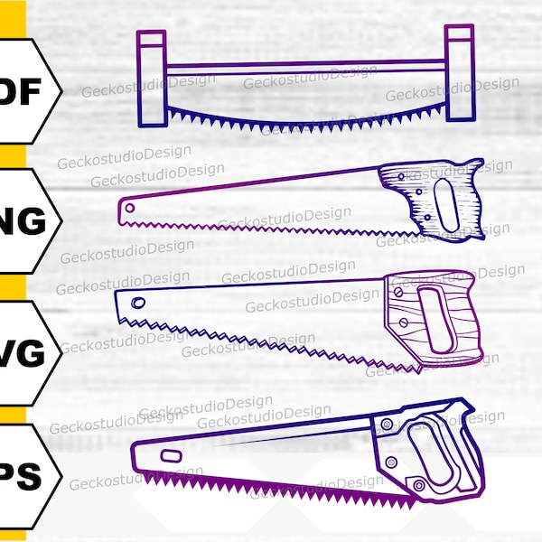 Hand Saw svg. Hand Saw clipart. Hand Saw cut files. Hand Saw svg bundle. Hand Saw PNG