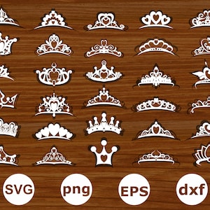 Tiara svg . Tiara cut files . Crown svg . Princess Crown svg . Princess svg . King Crown svg . Crown svg for cricut . Tiara clipart .