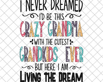 Download Crazy Grandma Svg Etsy