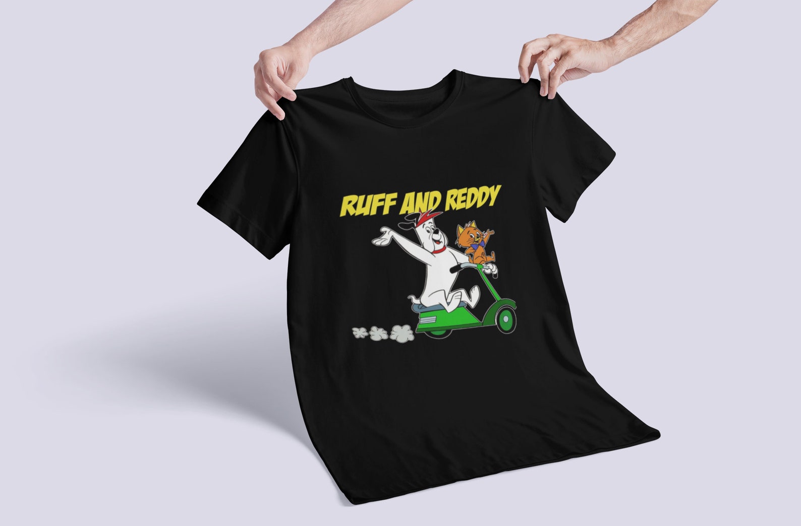 Ruff and Reddy Tshirt Classic T Shirt Premium Tee Shirt Etsy