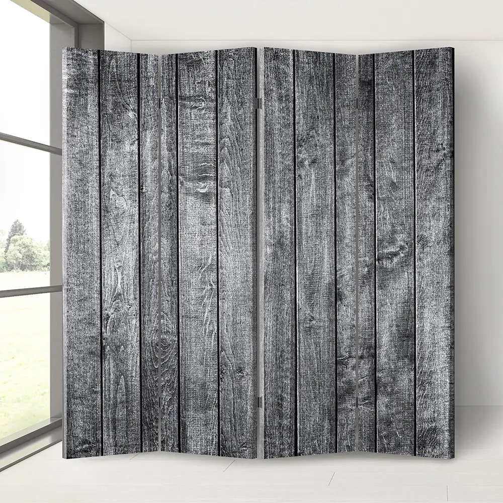 Panels Hinged Wood Screen Wood Slat Room Divider Wooden Etsy