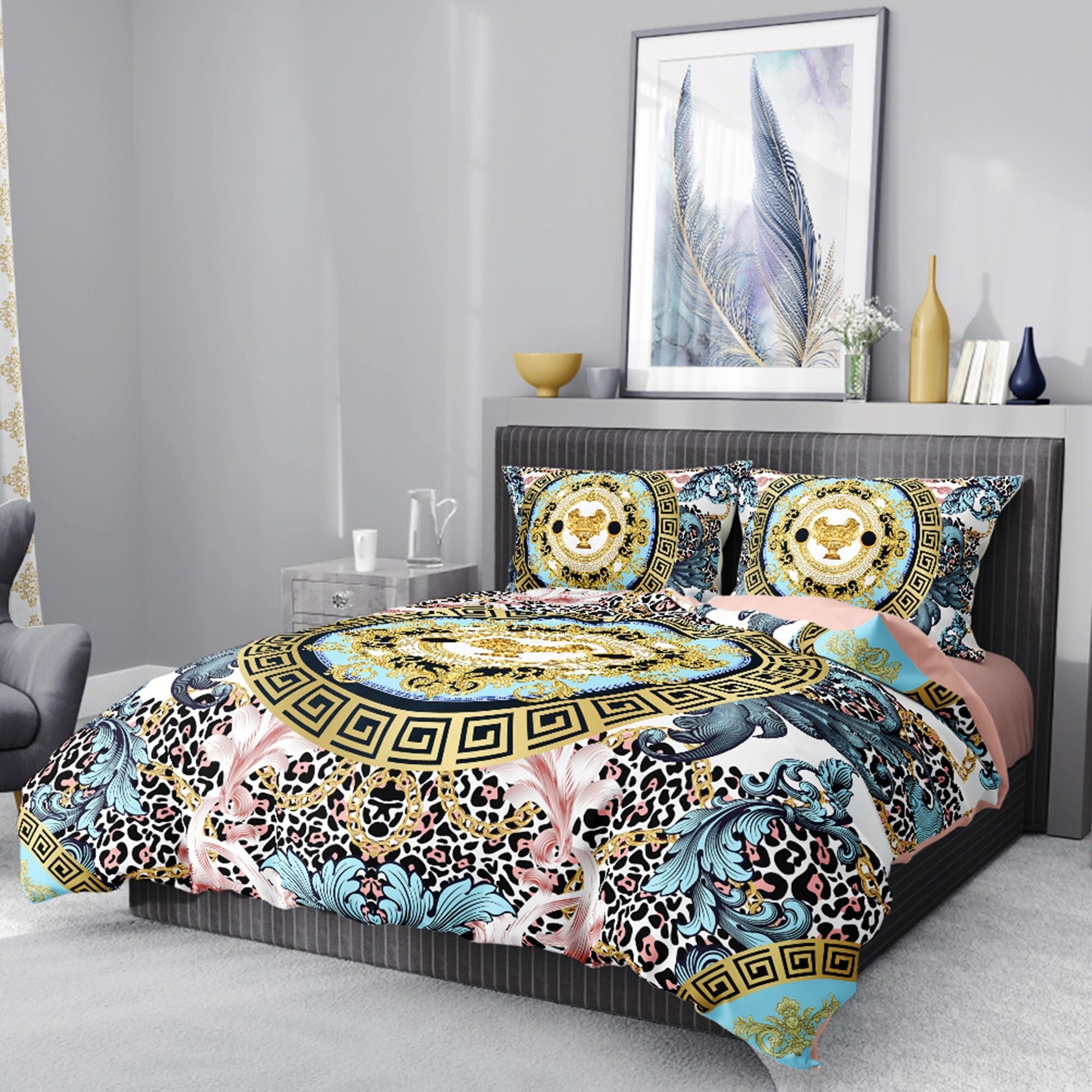 Buy Louis Vuitton Luxury Brands 27 Bedding Set Bed Sets