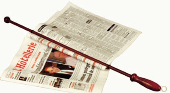 Baguette de Lecture en Bois Vernis