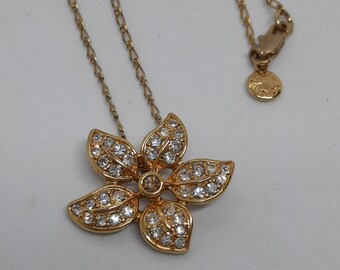 J Crew Flower Necklace - Etsy