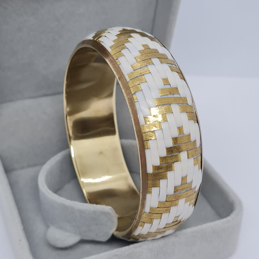 Achat Bracelet manchette Les Georgettes Drapé en laiton finition dorée, 8mm