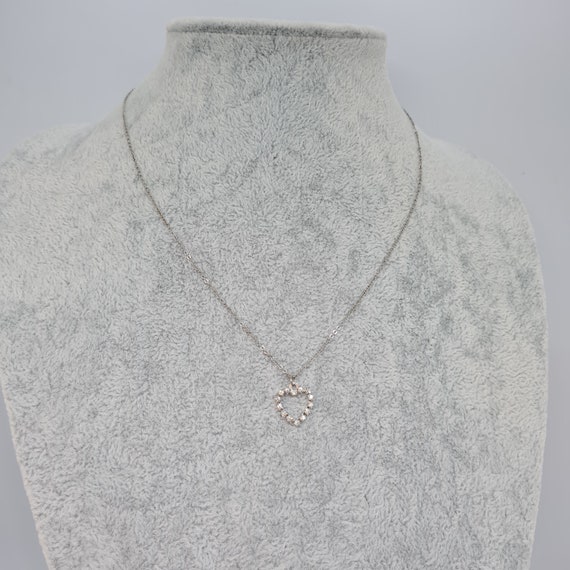 KREMENTZ Heart Pendant Necklace Vintage 