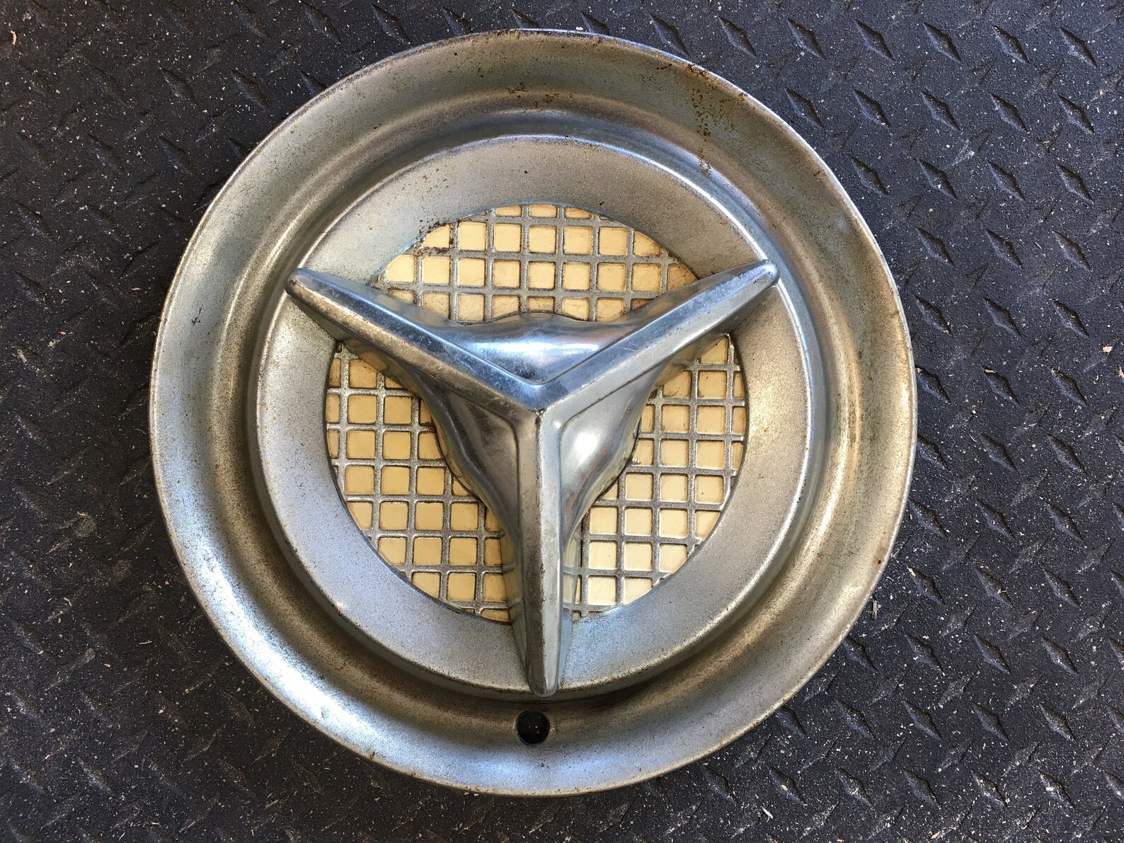 1950s Chevy Ford Mopar Tri Bar Spinner Hubcaps 15 inch Etsy