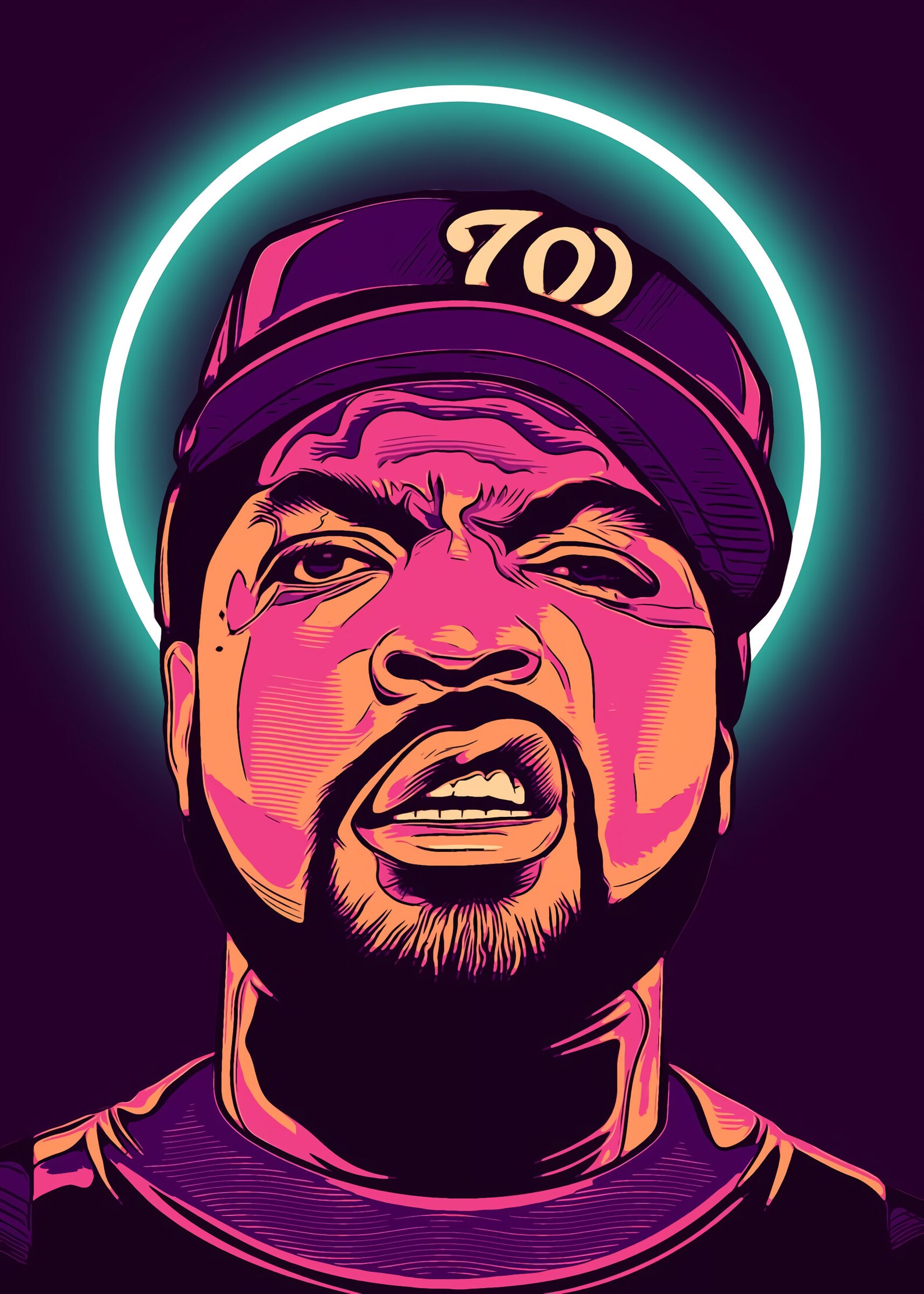 Ice Cube Poster House Warming Singer Poster Gift Art Etsy