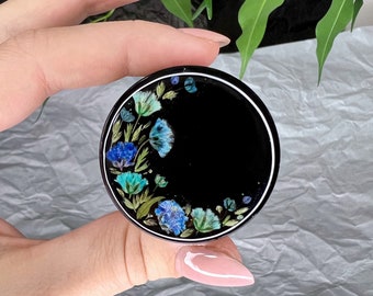 Grinder, Cute grinder, Cool grinder, Herb grinder, 4 piece grinder, Girly grinder, Grinder girls, Metal grinder, Custom flowers grinder