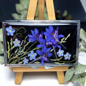 7 day pill box, Pill organizer, Pill case, Pill box, Weekly pill organizer, Weekly pill box, Flowers pill case cute, Large pill container