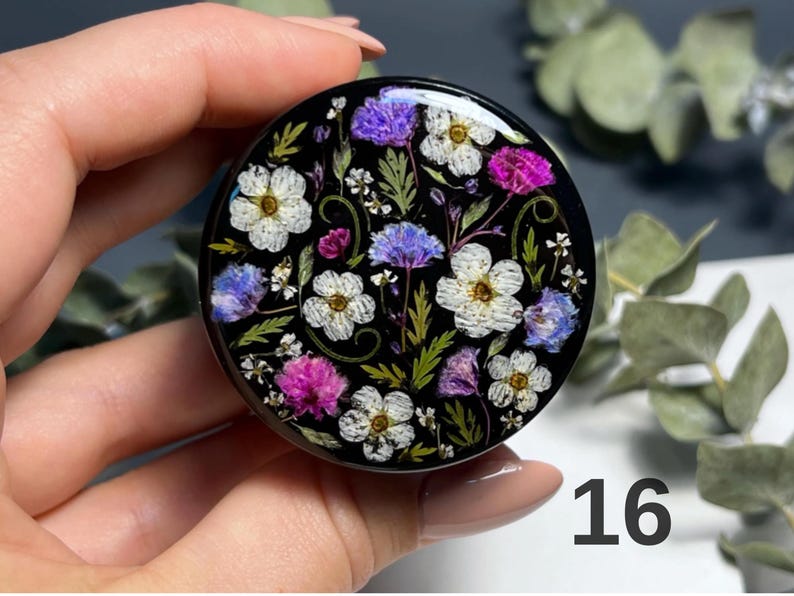 Grinder, Cute Grinder, Cooler Grinder, Herb Grinder, 4-teiliger Grinder, Rauchzubehör, Grinder Girls, Metallgrinder, Custom Grinder 16 purple flowers