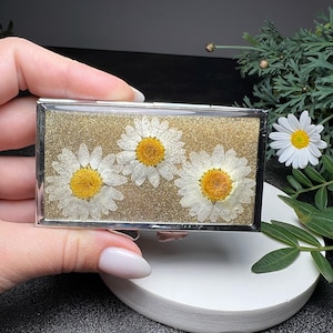 7 day pill box, Pill organizer, Pill case, Pill box, Weekly pill organizer, Weekly pill box, Flowers pill case cute, Large pill container