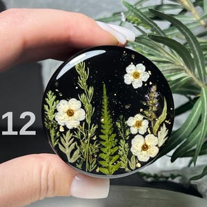 Grinder, Cute Grinder, Cooler Grinder, Herb Grinder, 4-teiliger Grinder, Rauchzubehör, Grinder Girls, Metallgrinder, Custom Grinder 12 white flowers