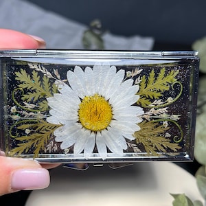 7 day pill box, Pill organizer, Pill case, Pill box, Weekly pill organizer, Weekly pill box, Flowers pill case cute, Large pill container