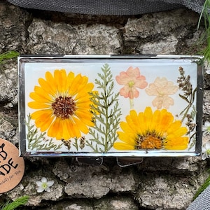 7 day pill box, Pill box, Pill case, Pill organizer, Weekly pill box, Weekly pill organizer, Flowers pill case cute, Large pill container