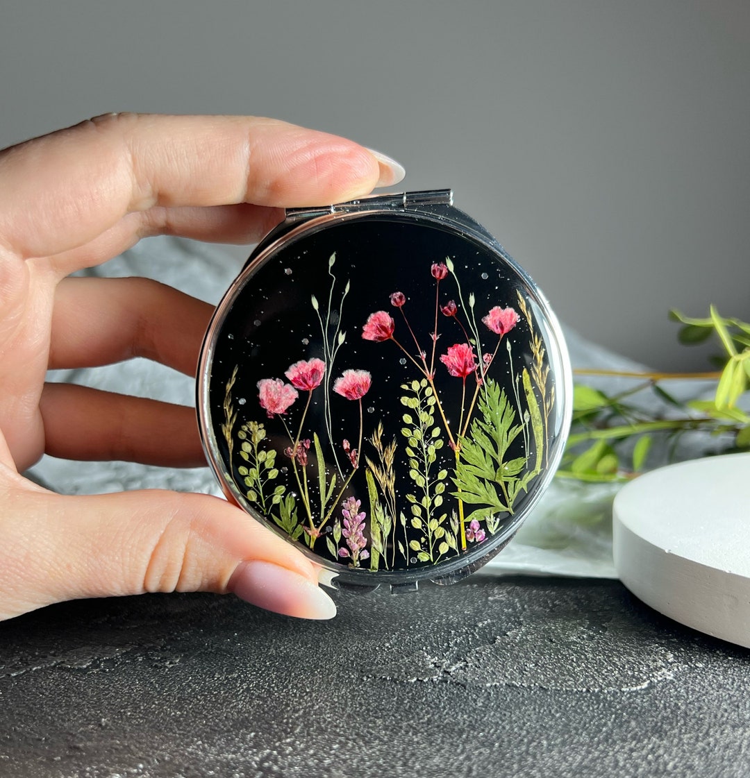 Pocket Mirror, Compact Mirror, Hand Mirror, Makeup Mirror, Small Mirror ...