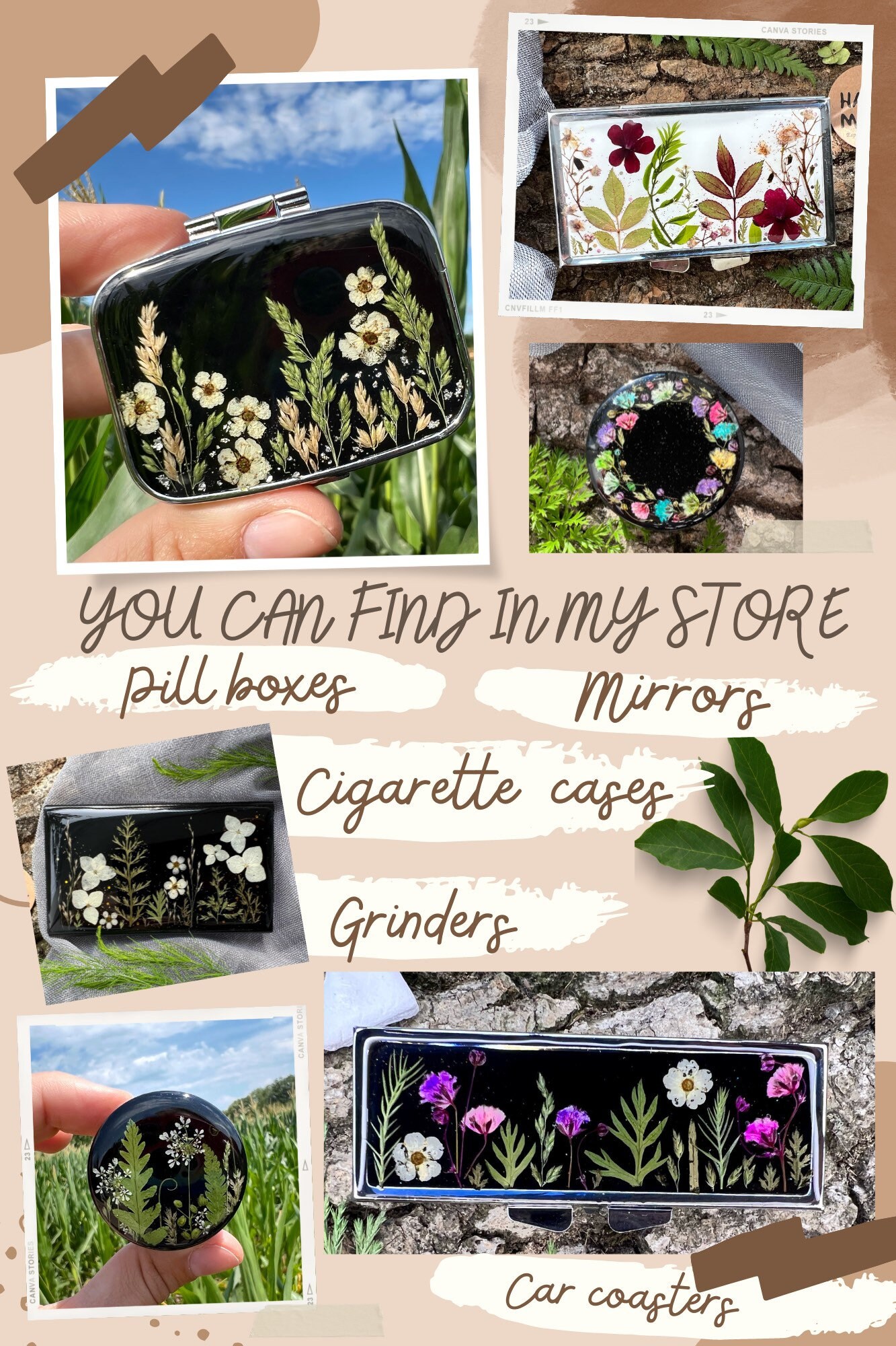 Grinder Cute Grinder Cool Grinder Herb Grinder 4 Piece Etsy