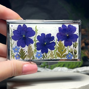 7 day pill box, Pill organizer, Pill case, Pill box, Weekly pill organizer, Pill case cute, Gift for mom, Large pill container