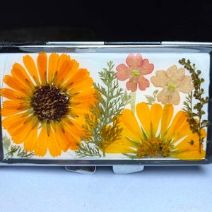 Real flowers 7 day pill box, Pill box 7 day, Weekly pill box, 7 day pill organizer, 7 day pill case, 7 slots pill box, Pill organizer 7 day image 8