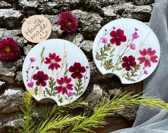 Car coasters, Car coasters set of 2, Car accessories for teens, Cute car accessories, Car accessories for women boho,  Car decor interior