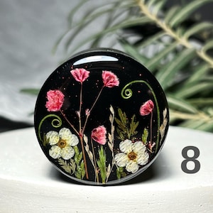 Grinder, Cute Grinder, Cooler Grinder, Herb Grinder, 4-teiliger Grinder, Rauchzubehör, Grinder Girls, Metallgrinder, Custom Grinder 8 red flowers