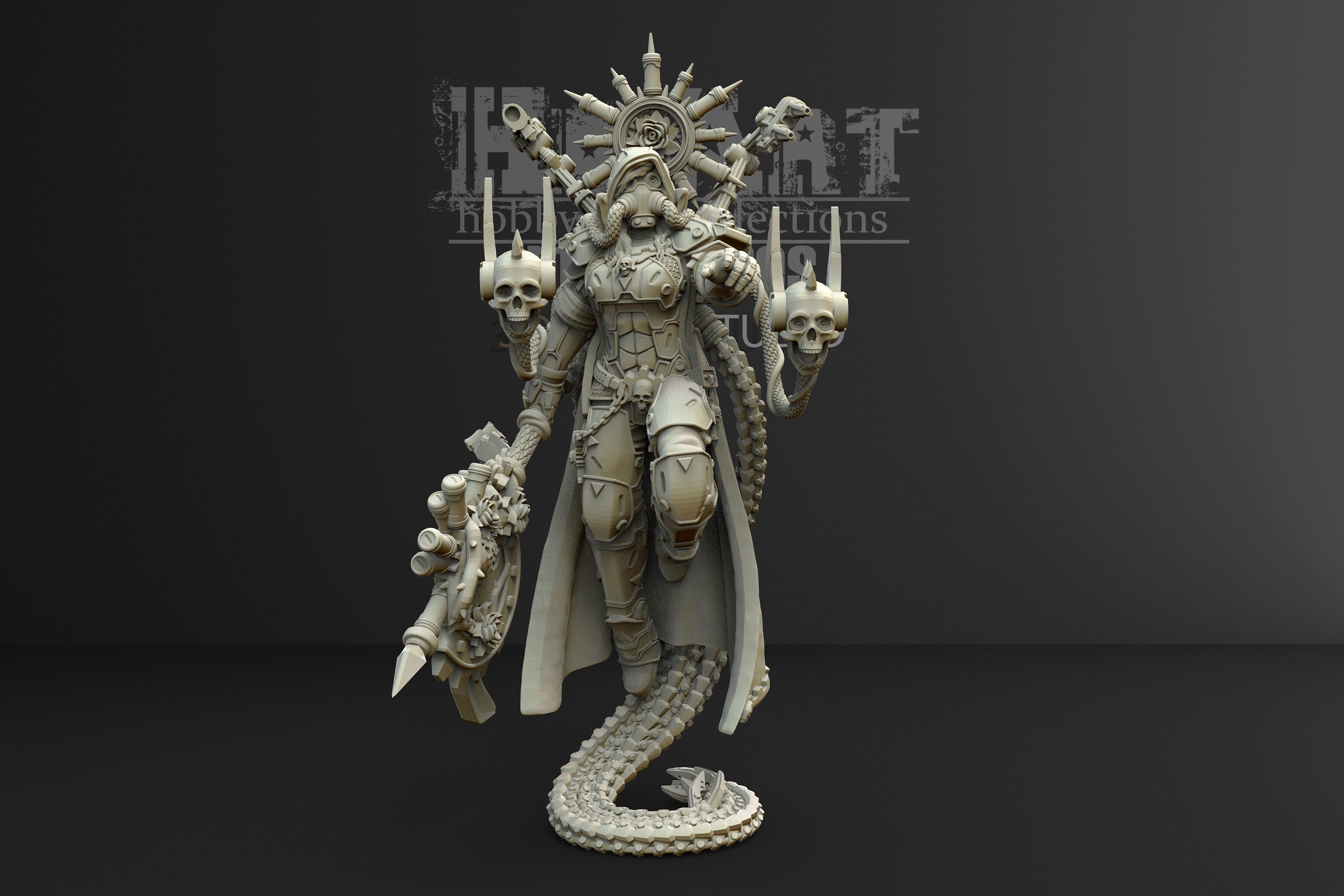 DOMINA Olivia Munn MECHANICUS PRIEST female assassin 40k Etsy