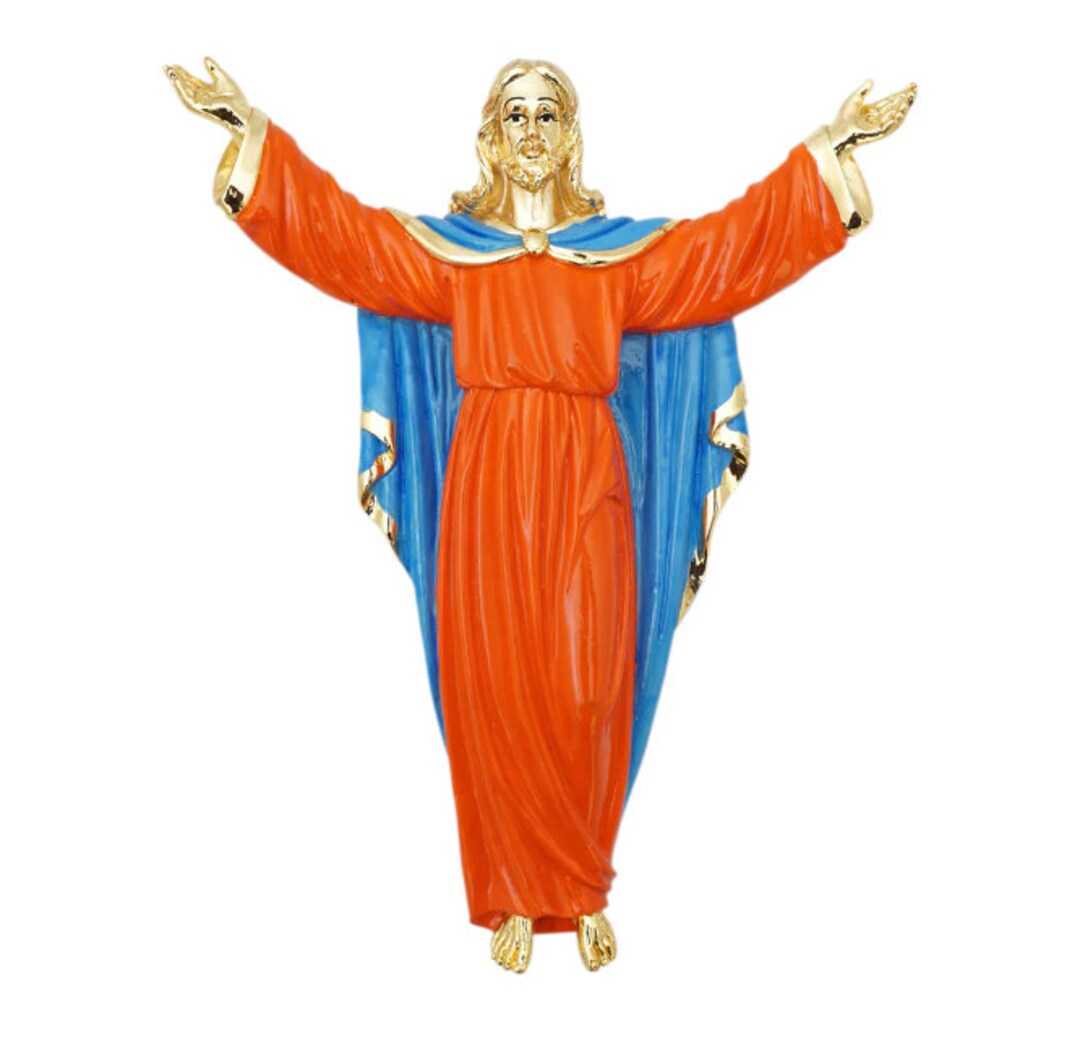 24k 12'' Gold Coated Jesus Idol/christine God /jesus Etsy