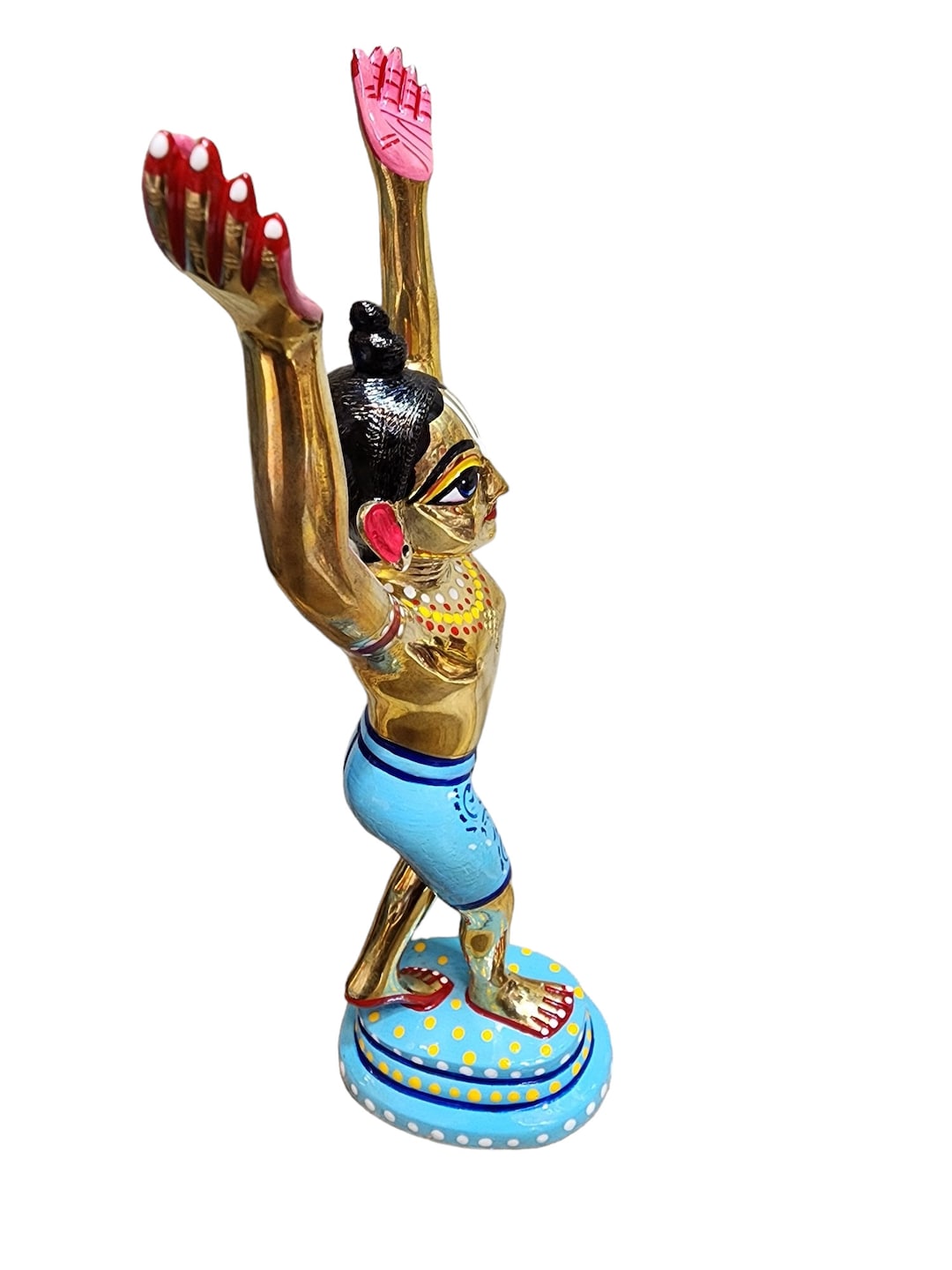 9inch Gaur Nitai Made in Ashtdhatu Means Eight Metal ,handmade ...