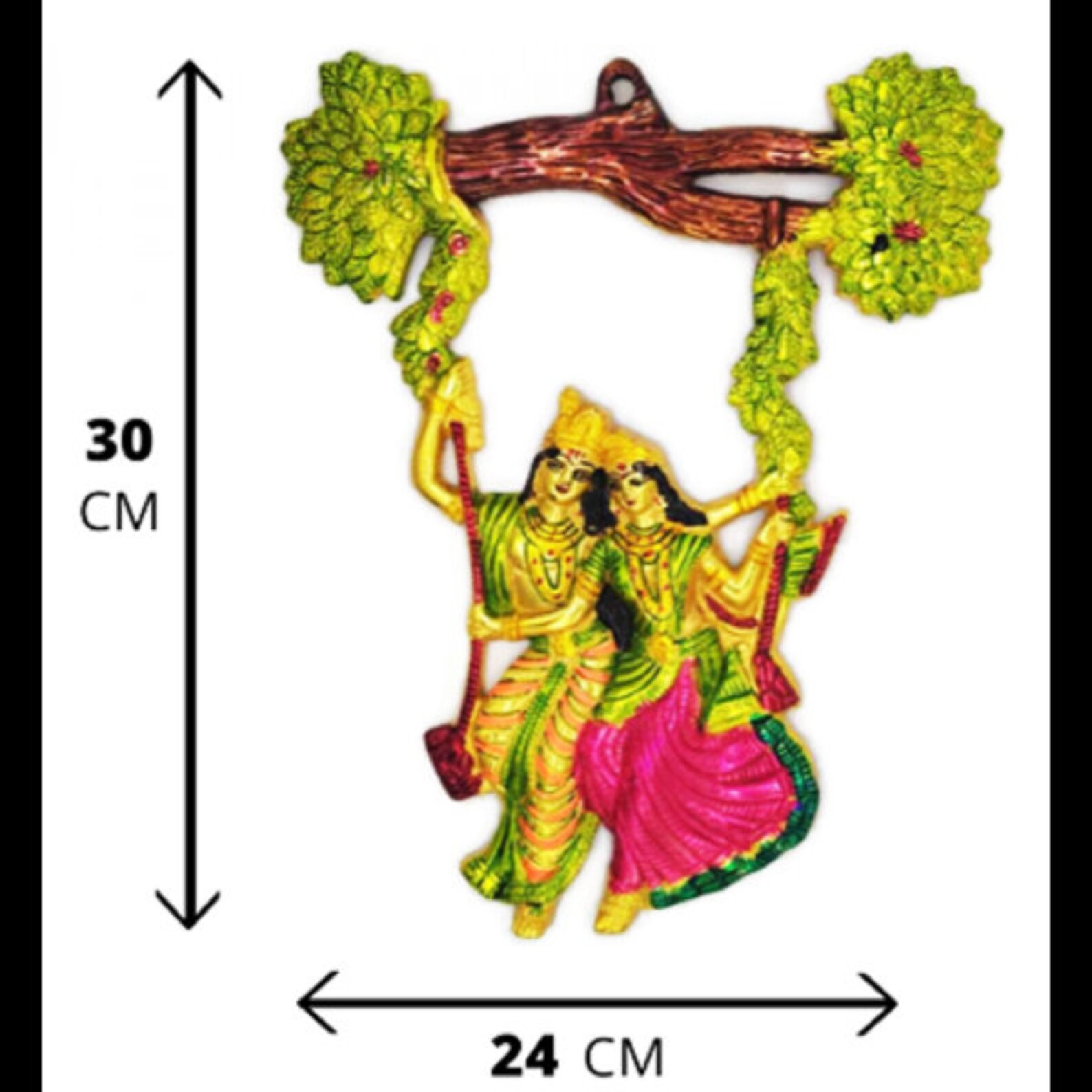 Radha krishna tree jhula best quality product for worship Etsy