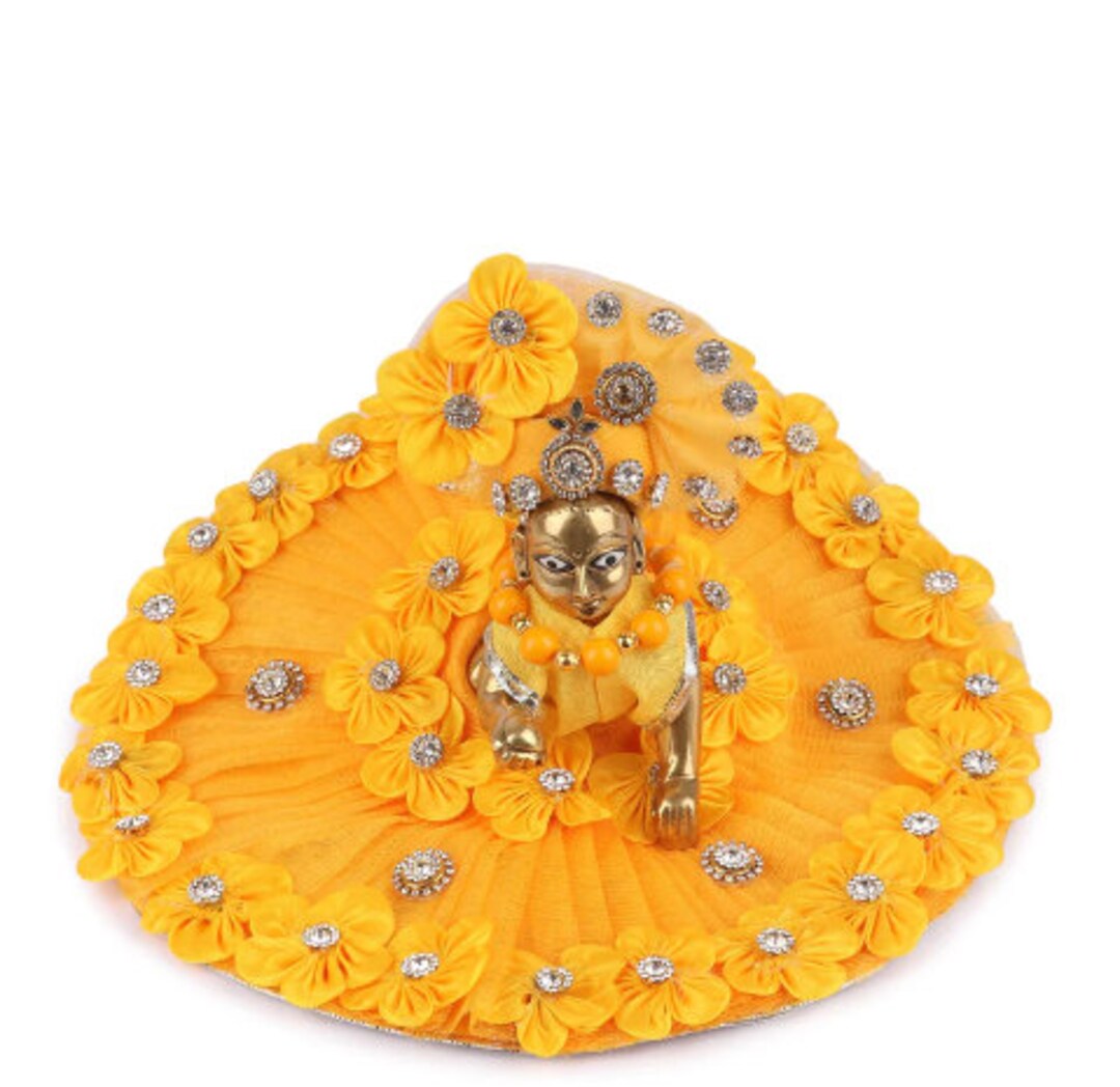 Laddu Gopal Dress With Accessories , Krishna Dress , Kahna Dress