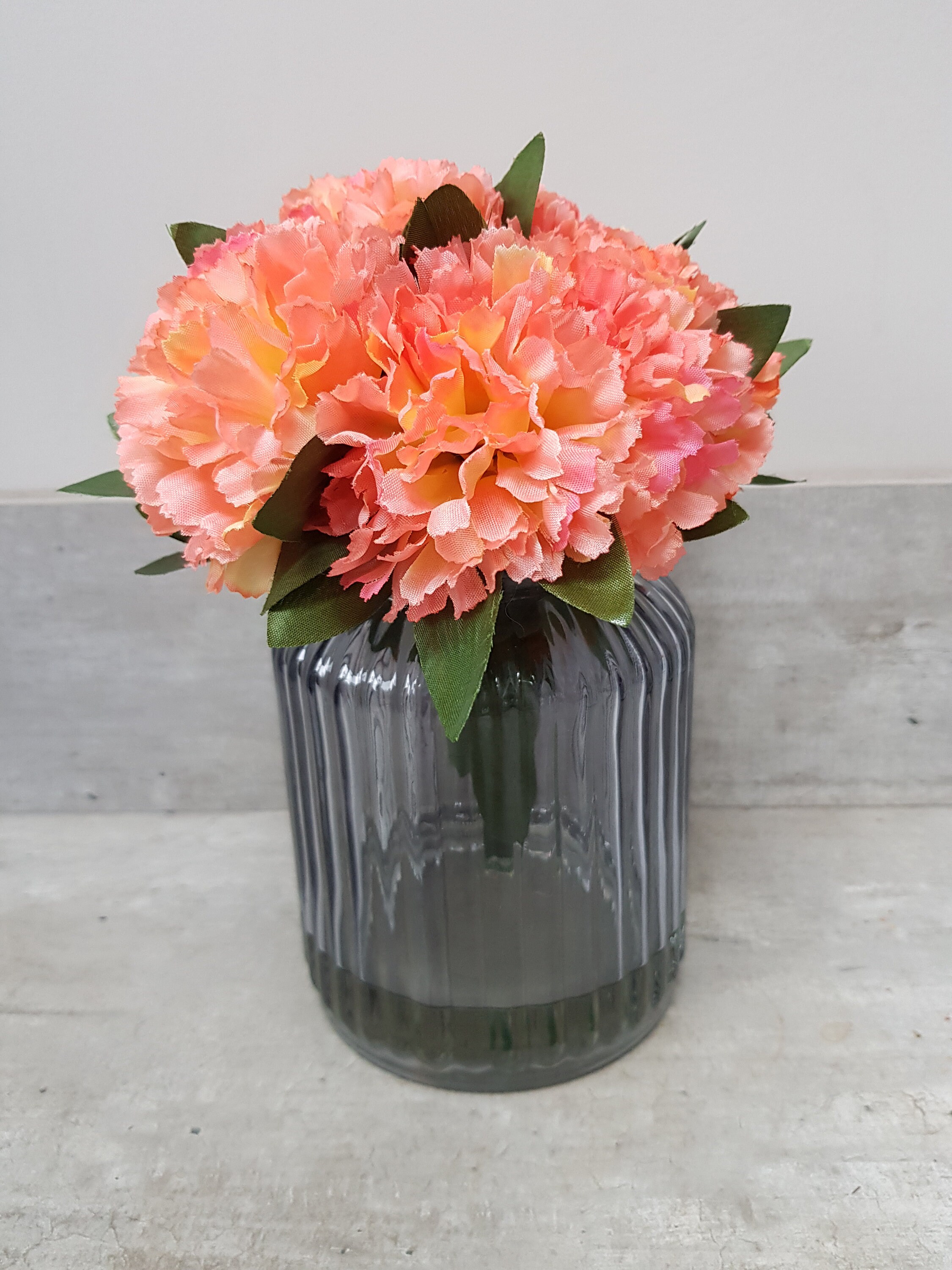 Artificial Carnation Arrangement Etsy UK