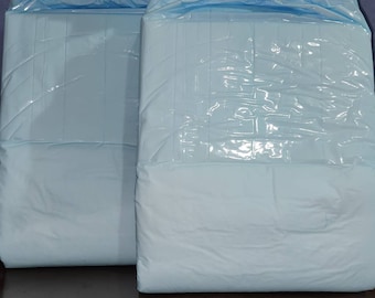 Tykables / ABDL Straight Up Blue (2) Pack Mediums Sizing 28"-36" Introductory Price.