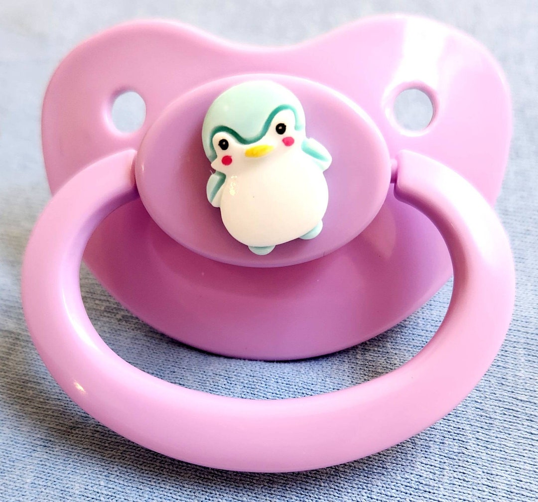 ABDL/ Angry Penguin Full Shield Pacifier. - Etsy