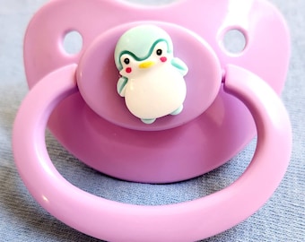 ABDL/ Angry Penguin Full Shield Pacifier.