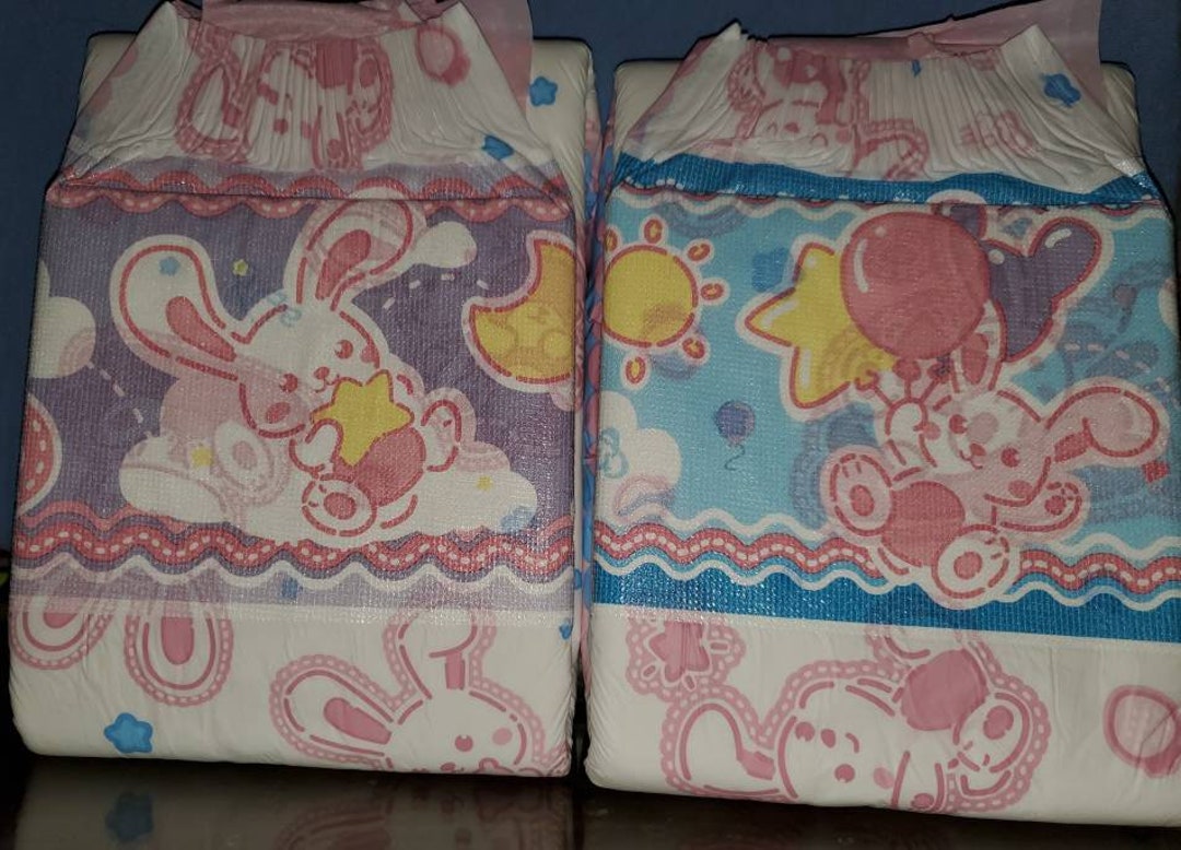 ABDL Bunny Hops by Abu Now in 2 Pack Medium 4 Tabs Great - Etsy