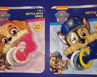Paw Patrol Sky And Chase Rattle Set