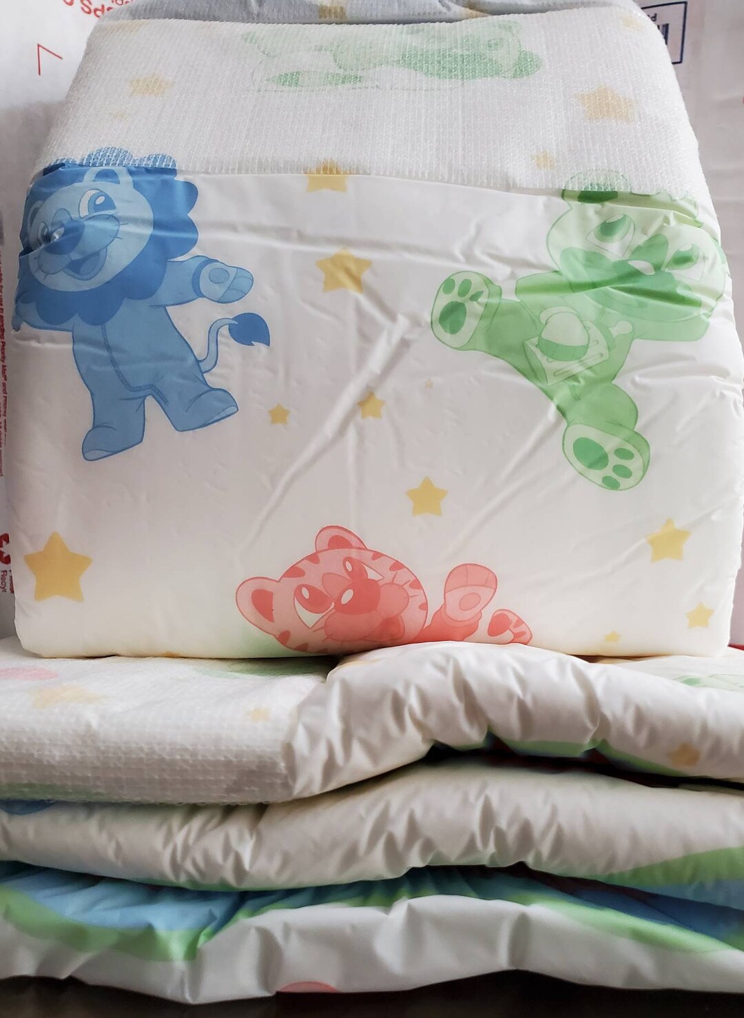 ABDL Diapers Over Nights 2 Pack Mediums. Great Over Night