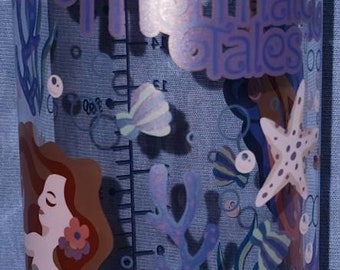 A Real Mermaid Tales Glass Oversized Baby Bottle. Match Any One Of Our Bottles To The Exact Diaper In Stock.