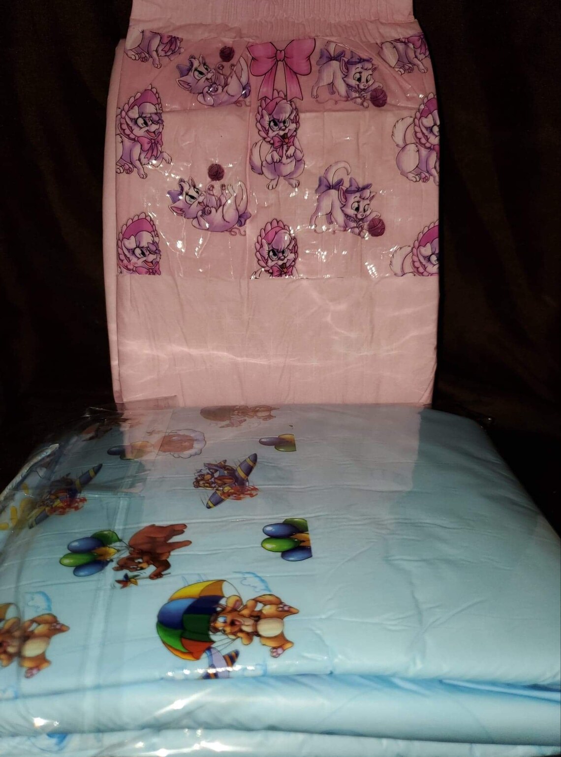 ABDL/ Adult Diapers DC Armour Pink And Blue 2 Pack M. Etsy