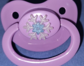 Snow Flake Pacifier.