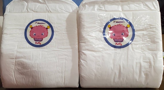 ABDL/ Inspire Rearz Thick Overnight Diapers. 2 Pack Mediums. -  Norway