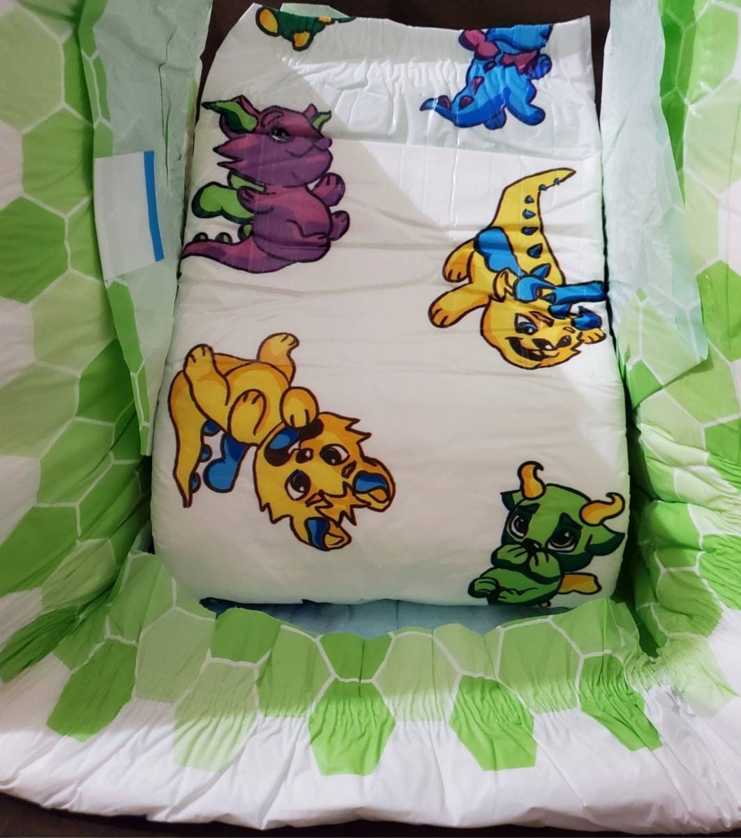 Abdl/adult Diapers Lil Rascals 2 Pack Large. Etsy